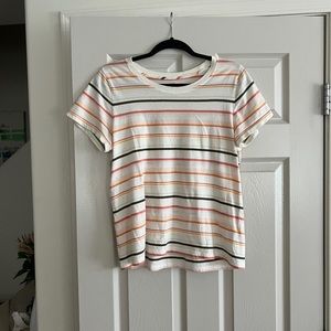 J.Crew striped tee